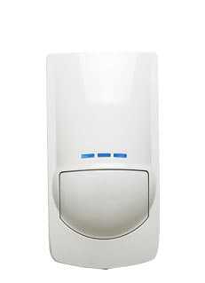 Motion detector sensor for wireless alarms